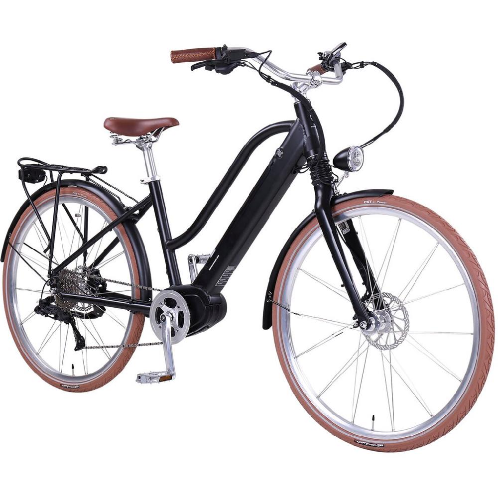 eGO Movement E-Bike »Classic 25 Cleopatra Trapez 45 cm Schwarz 28"« 10 Gang Shimano Deore Mittelmotor 250 W Pedelec Elektrofahrrad für Damen u. Herren Cityrad auf Rechnung online kaufen Rabatt