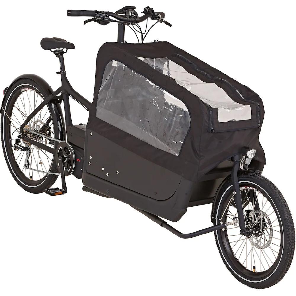 Prophete E-Bike »CARGO Plus 22.ETL.10« 8 Gang Shimano Acero Mittelmotor 250 W Pedelec Elektrofahrrad für Damen u. Herren Lastenrad Versandkostenfrei