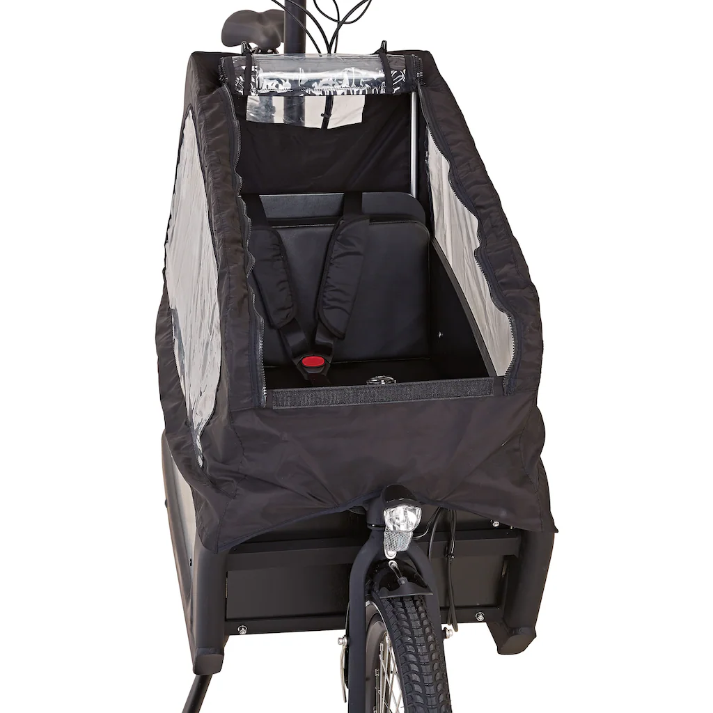 Prophete E-Bike »CARGO Plus 22.ETL.10« 8 Gang Shimano Acero Mittelmotor 250 W Pedelec Elektrofahrrad für Damen u. Herren Lastenrad Versandkostenfrei