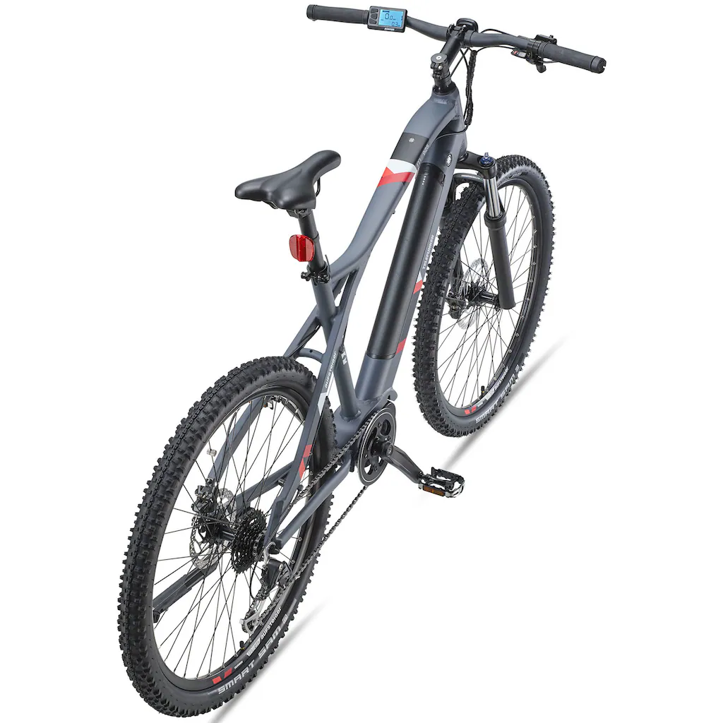Telefunken E-Bike »Aufsteiger M925« 8 Gang Shimano Acera Mittelmotor 250 W Pedelec Elektrofahrrad für Damen u. Herren MTB Mountainbike Valentinstagsangebot