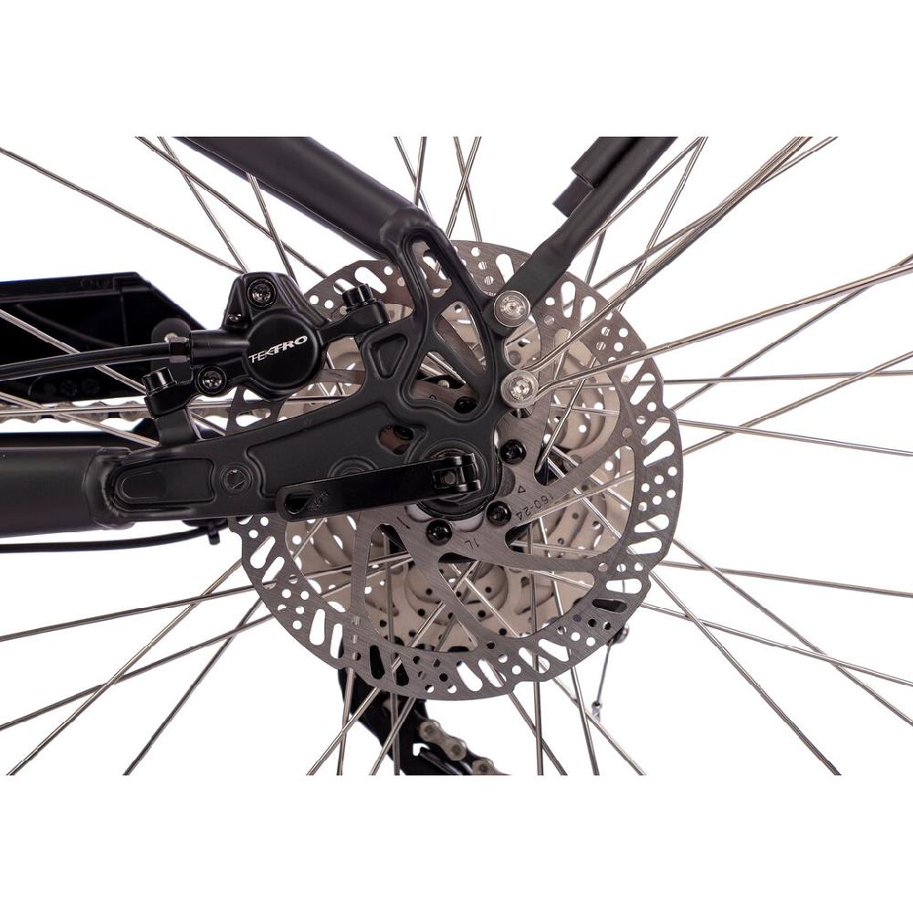 SAXONETTE E-Bike »Quantum Sport Wave« 10 Gang Shimano Mittelmotor 250 W Pedelec Elektrofahrrad für Damen u. Herren Trekkingrad auf Rechnung Top Angebot