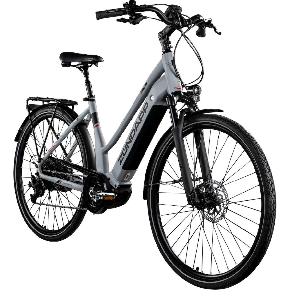 Zündapp E-Bike »X400« 11 Gang Shimano Deore XT Mittelmotor 250 W Pedelec Elektrofahrrad für Damen u. Herren Trekkingrad Zeitlich begrenztes Angebot