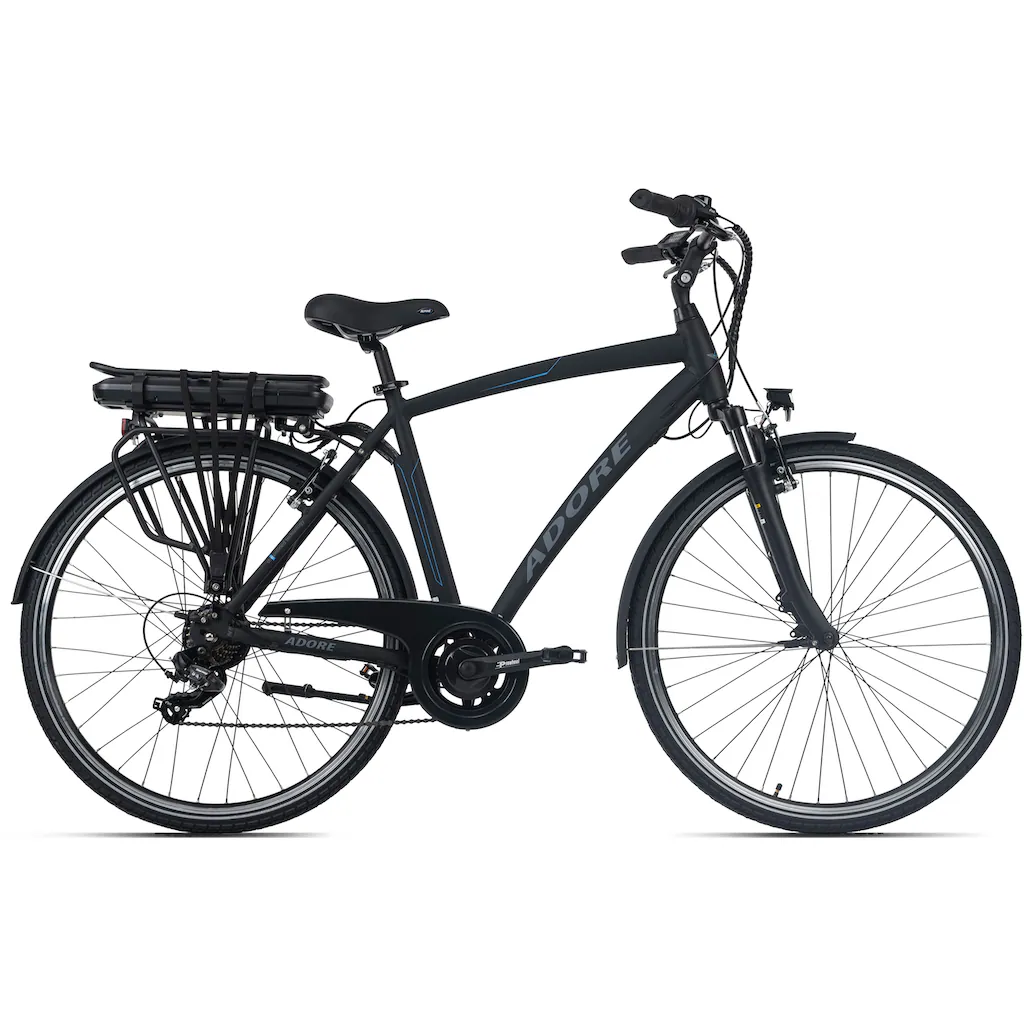 Adore E-Bike »Versailles« 7 Gang Shimano Tourney Heckmotor 250 W Pedelec Elektrofahrrad für Herren Trekkingrad auf Rechnung online kaufen