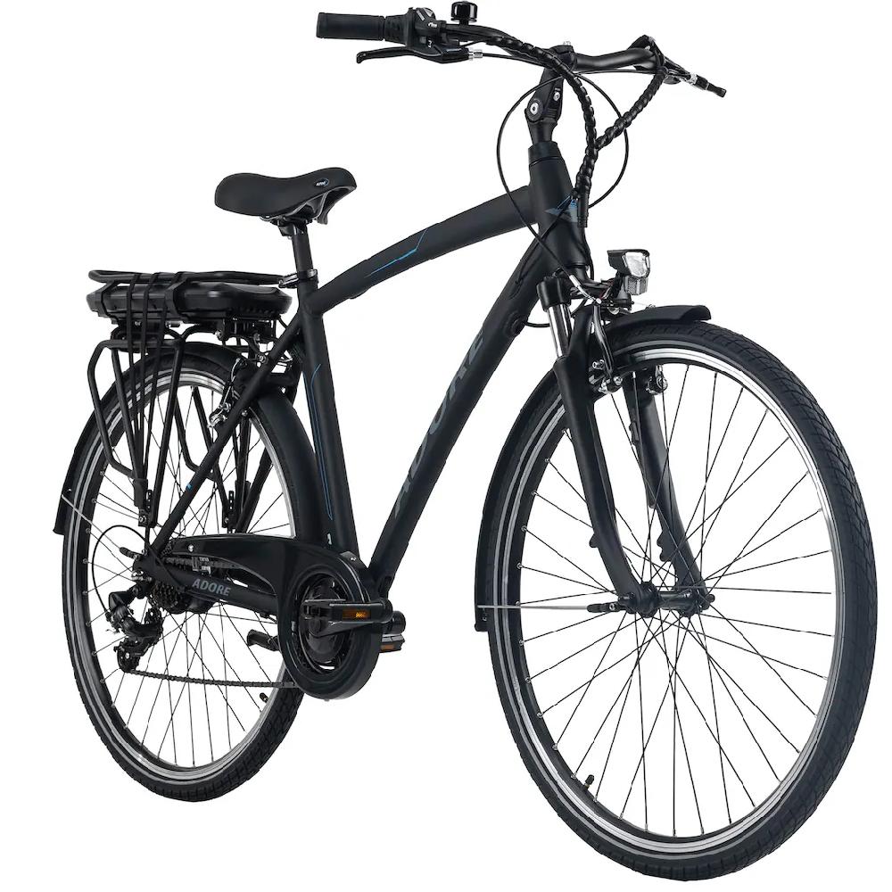 Adore E-Bike »Versailles« 7 Gang Shimano Tourney Heckmotor 250 W Pedelec Elektrofahrrad für Herren Trekkingrad auf Rechnung online kaufen Exklusive Angebote