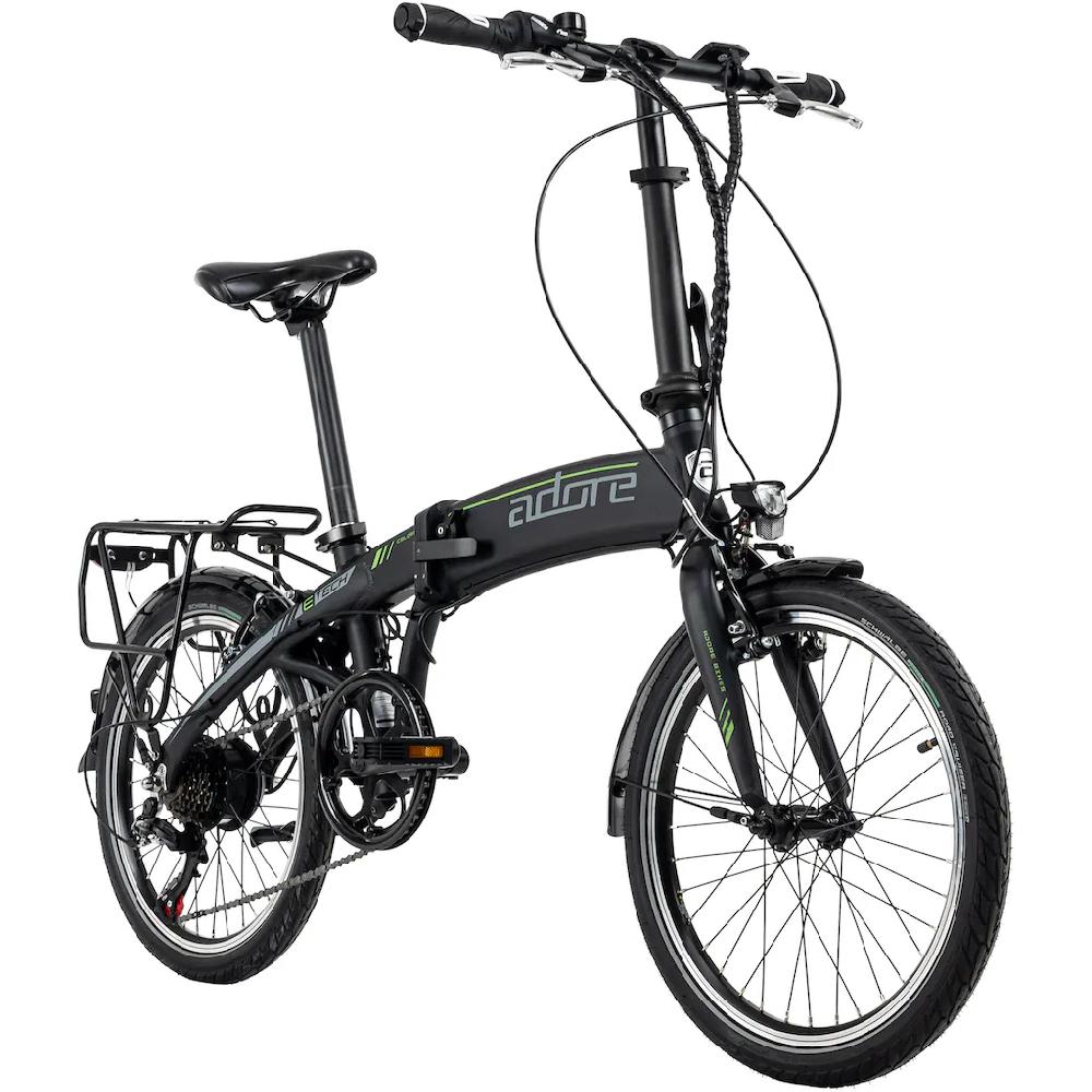 Adore E-Bike »Cologne« 6 Gang Shimano Tourney Heckmotor 250 W Pedelec Elektrofahrrad für Damen u. Herren Klapprad Bestseller