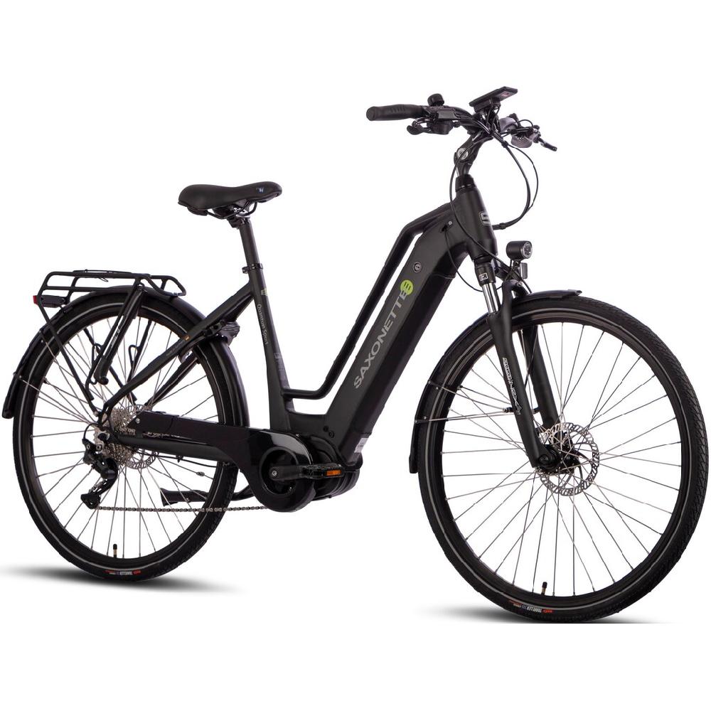SAXONETTE E-Bike »Quantum Sport« 10 Gang Shimano Mittelmotor 250 W Pedelec Elektrofahrrad für Damen u. Herren Trekkingrad Saisonale Angebote