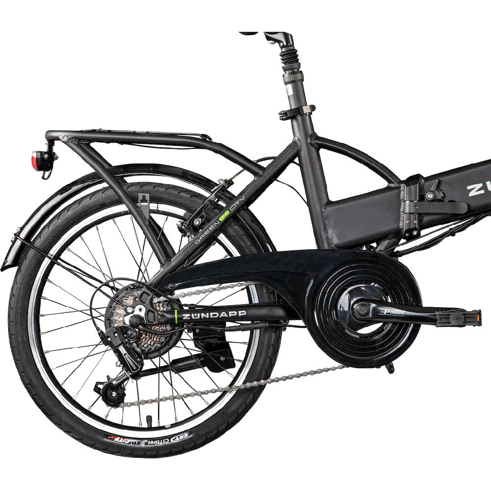 Zündapp E-Bike »Z101« 6 Gang Shimano Tourney Heckmotor 250 W Pedelec Elektrofahrrad für Damen u. Herren Klapprad auf Rechnung online bestellen Tägliche Deals
