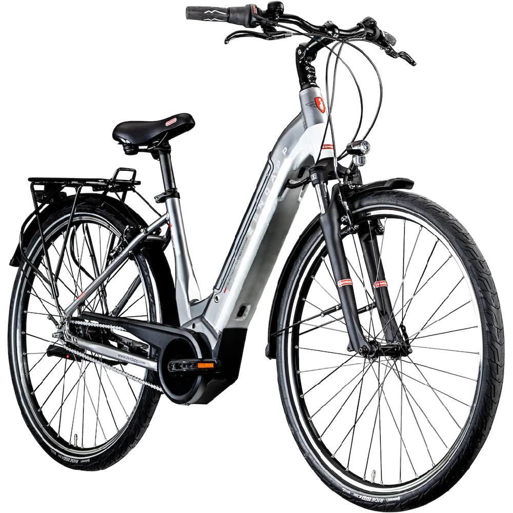 Zündapp E-Bike »Z905« 7 Gang Nexus Mittelmotor 250 W Pedelec Elektrofahrrad für Damen u. Herren Cityrad auf Raten Tiefpreis