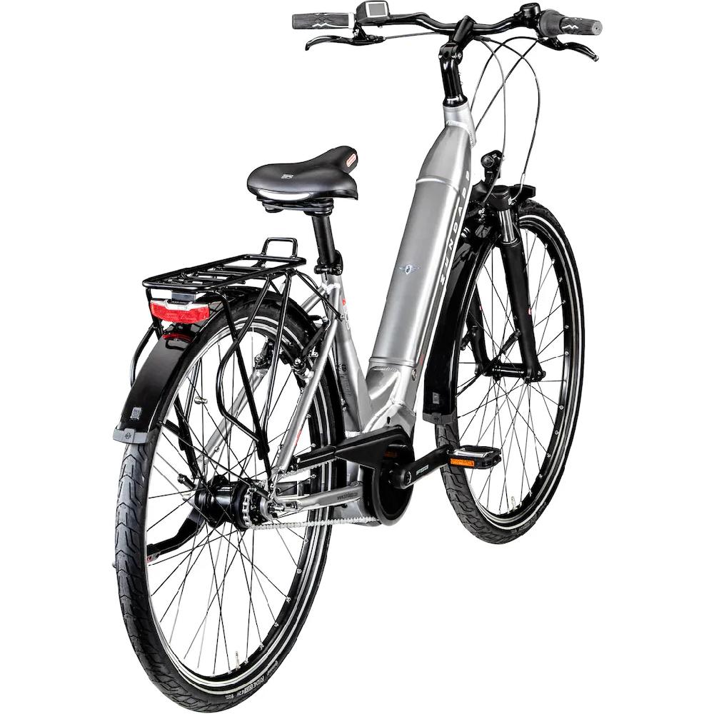 Zündapp E-Bike »Z905« 7 Gang Nexus Mittelmotor 250 W Pedelec Elektrofahrrad für Damen u. Herren Cityrad auf Raten Tiefpreis