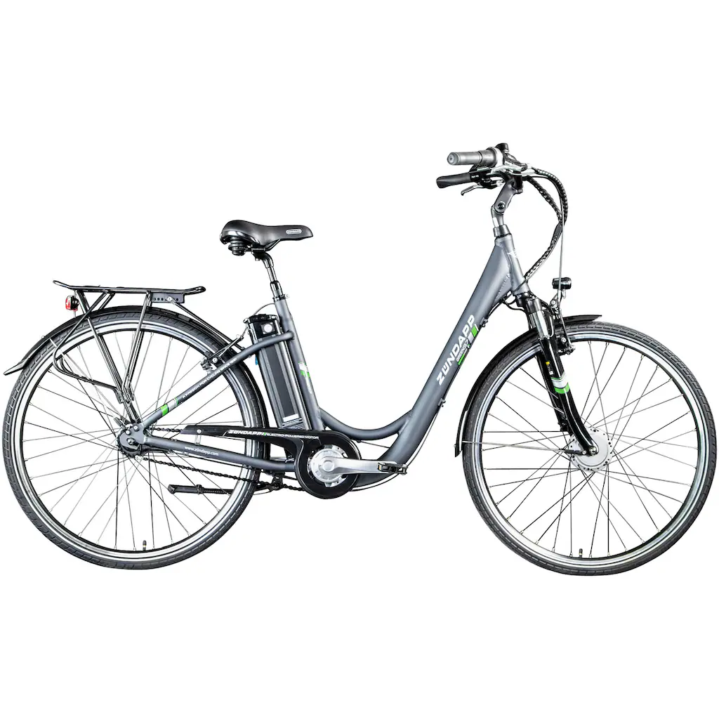 Zündapp E-Bike »Green 3.7« 7 Gang Frontmotor 250 W Pedelec Elektrofahrrad für Damen u. Herren Cityrad auf Rechnung kaufen