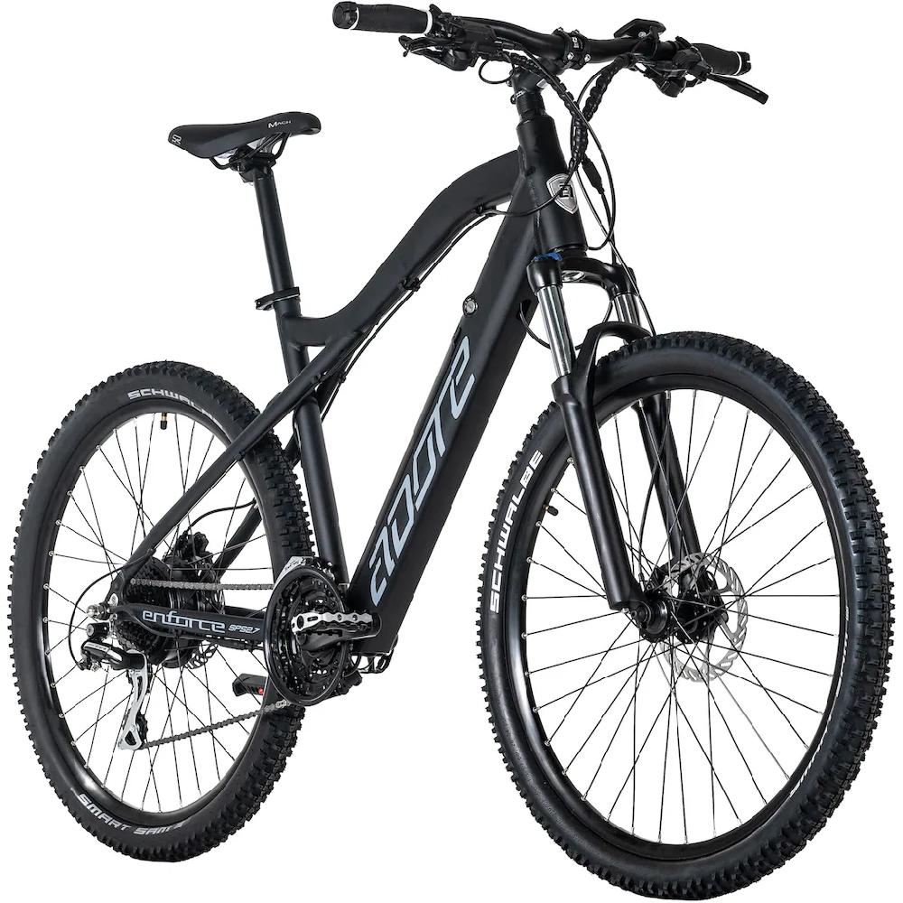 Adore E-Bike »Enforce« 24 Gang Shimano Acera Heckmotor 250 W Pedelec Elektrofahrrad für Damen u. Herren MTB Mountainbike Neueste Stile