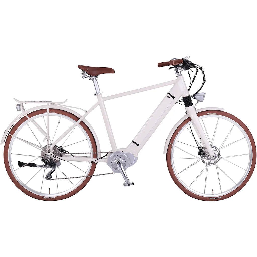 eGO Movement E-Bike »Classic 25 Cäsar Herren 54 cm Weiß 28"« 10 Gang Shimano Deore Mittelmotor 250 W Pedelec Elektrofahrrad für Damen u. Herren Cityrad auf Rechnung online kaufen
