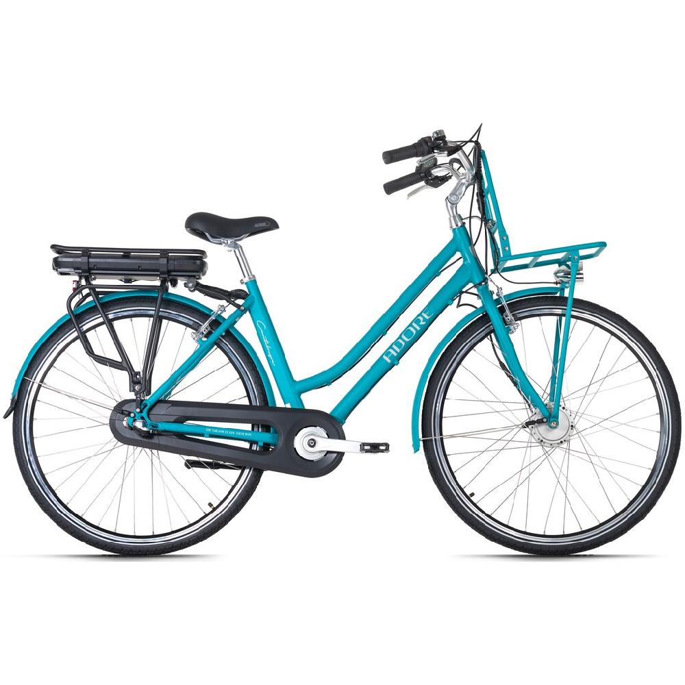 Adore E-Bike »Cantaloupe« 3 Gang Shimano Nexus Frontmotor 250 W Pedelec Elektrofahrrad für Damen u. Herren Cityrad auf Rechnung bestellen