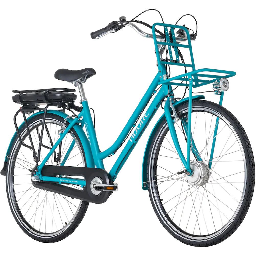 Adore E-Bike »Cantaloupe« 3 Gang Shimano Nexus Frontmotor 250 W Pedelec Elektrofahrrad für Damen u. Herren Cityrad auf Rechnung bestellen Bis zu 65% Rabatt