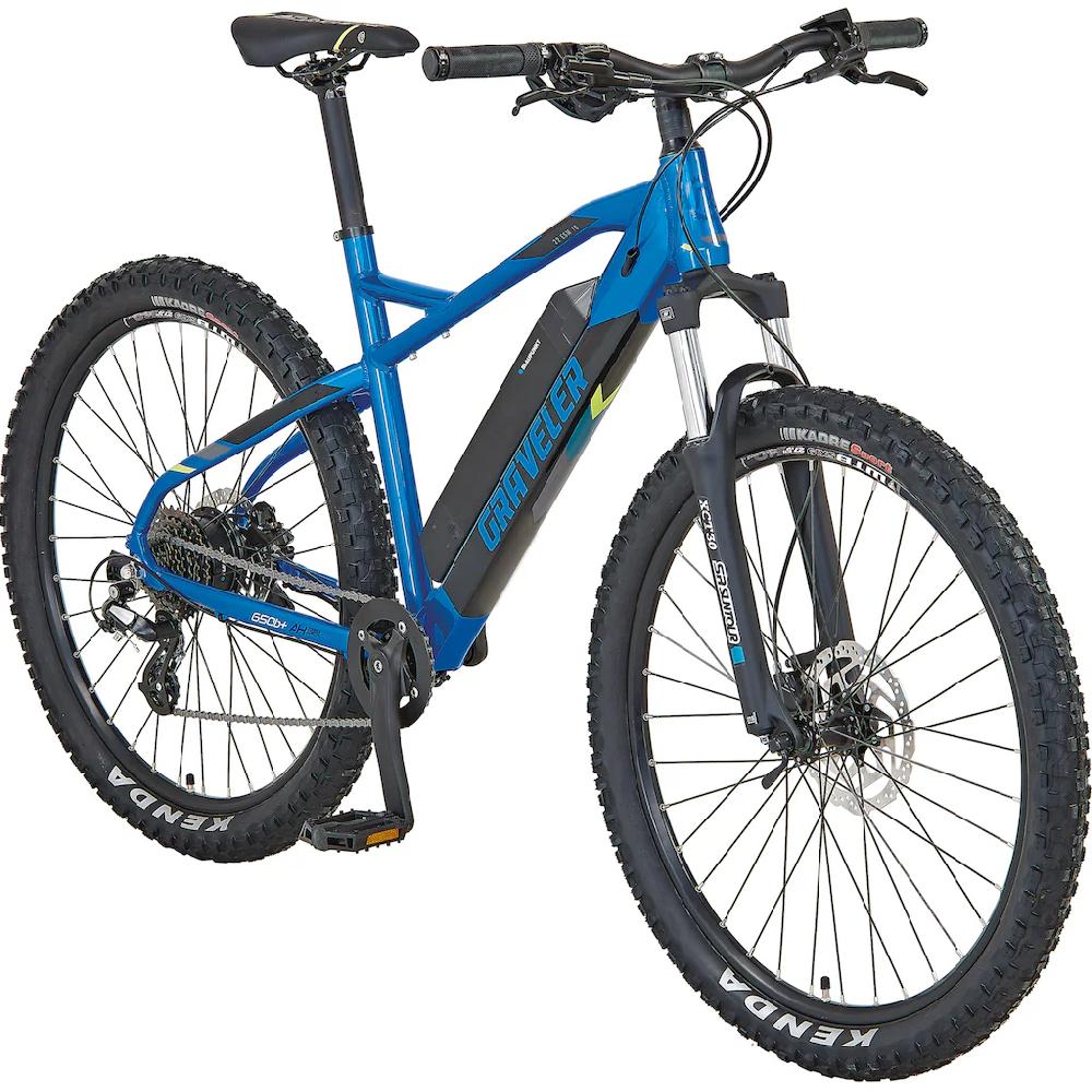 Prophete E-Bike »Graveler 22.ESM.10« 8 Gang Shimano Altus Heckmotor 250 W Pedelec Elektrofahrrad für Damen u. Herren MTB Mountainbike auf Rechnung online bestellen Vierteljährliche Förderung