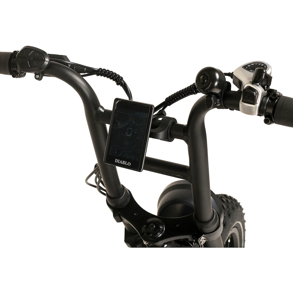 DIABLO BIKES E-Bike »Fat E-Bike 20" Kompakt Bike Zipper RH 50 cm« 7 Gang Shimano Tourney Heckmotor 250 W Pedelec Elektrofahrrad für Damen und Herren auf Rechnung kaufen Discount Store für neue Produkte