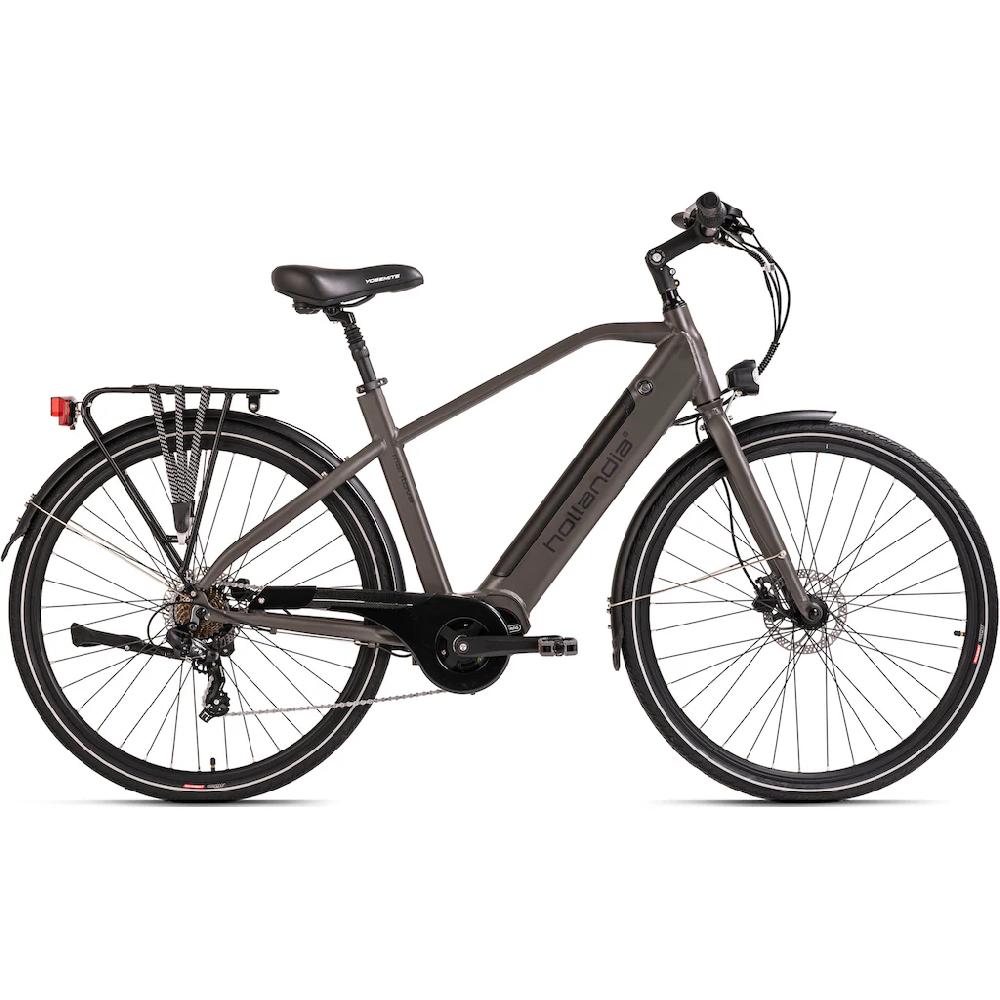 Hollandia E-Bike »Mantova« 7 Gang Shimano Tourney Mittelmotor 250 W Pedelec Elektrofahrrad für Damen u. Herren Urbanbike