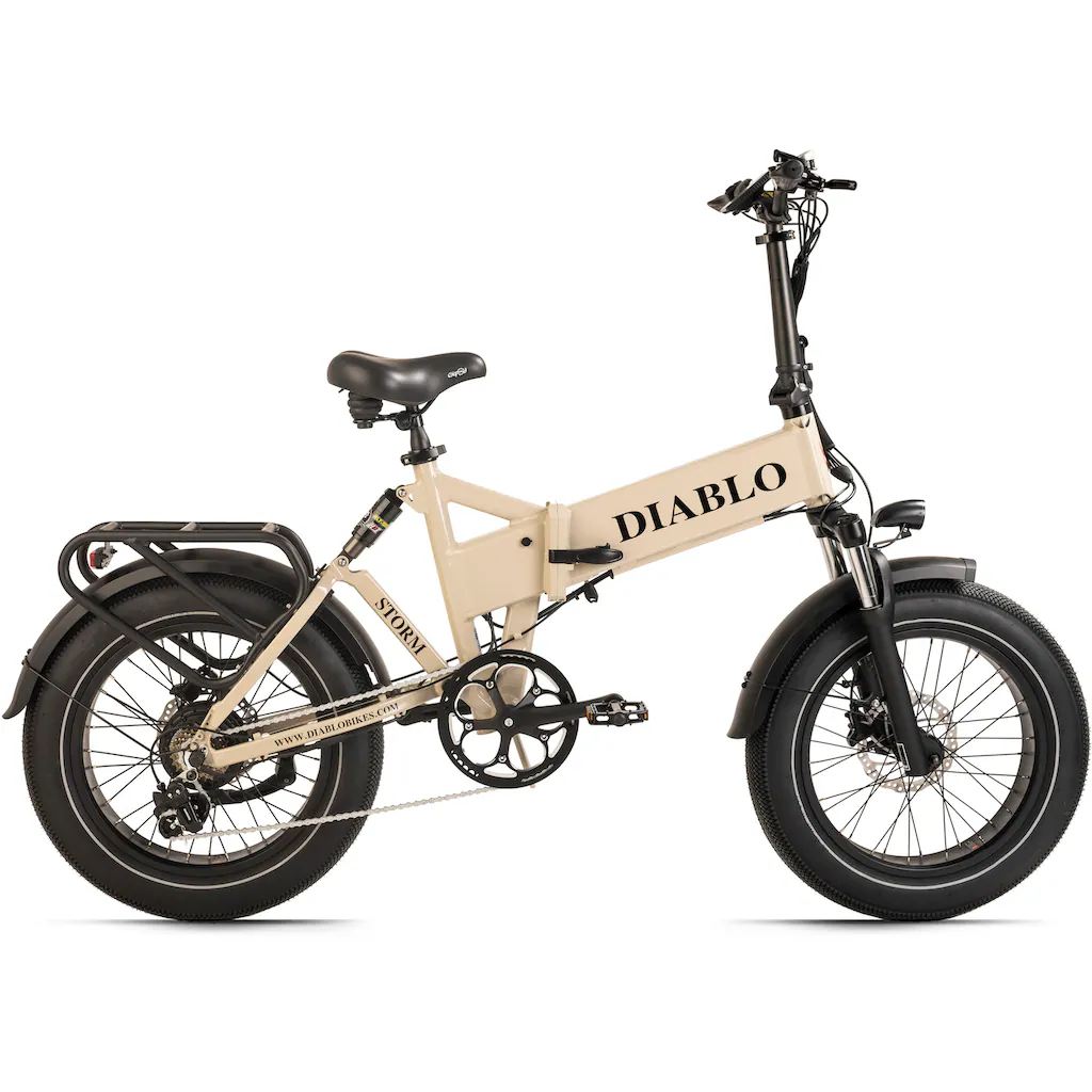 DIABLO BIKES E-Bike »Storm« 7 Gang Shimano Tourney Heckmotor 250 W Pedelec Elektrofahrrad für Damen u. Herren Cityrad auf Rechnung