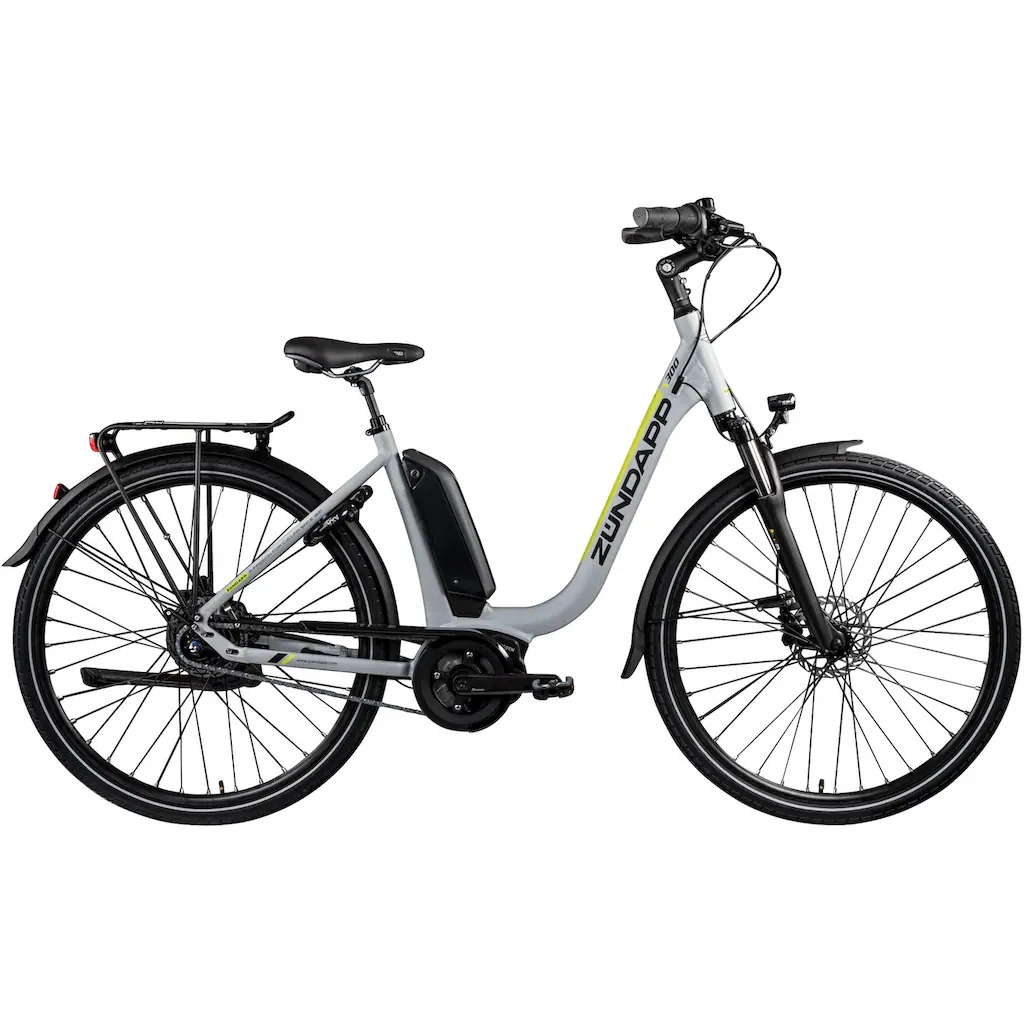 Zündapp E-Bike »X300« 7 Gang Shimano Nexus Mittelmotor 250 W Pedelec Elektrofahrrad für Damen u. Herren Cityrad