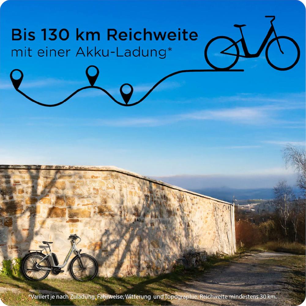 Zündapp E-Bike »X300« 7 Gang Shimano Nexus Mittelmotor 250 W Pedelec Elektrofahrrad für Damen u. Herren Cityrad auf Raten Angebote