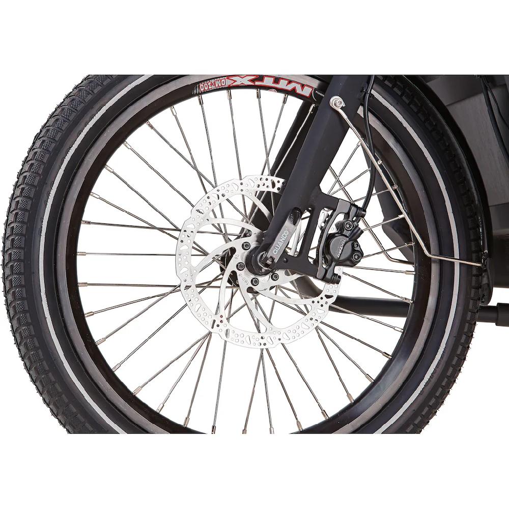 Prophete E-Bike »CARGO 22.ETL.20« 8 Gang Shimano Acera Mittelmotor 250 W Pedelec Elektrofahrrad für Damen u. Herren Lastenrad auf Rechnung bestellen Meist gekauft