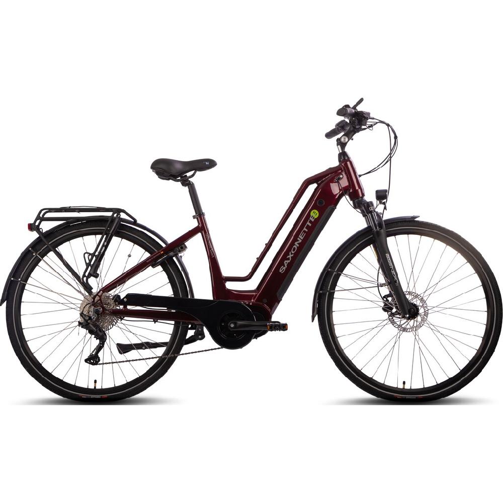 SAXONETTE E-Bike »Quantum Plus« 8 Gang Shimano Nexus Mittelmotor 250 W Pedelec Elektrofahrrad für Damen u. Herren Cityrad auf Rechnung online bestellen