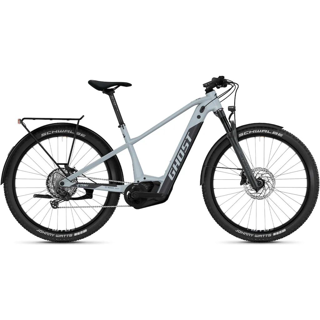 Ghost E-Bike »E-Teru B Pro EQ« 12 Gang Shimano XT RD-M8100 Mittelmotor 250 W Pedelec Elektrofahrrad für Damen u. Herren MTB Mountainbike auf Rechnung kaufen