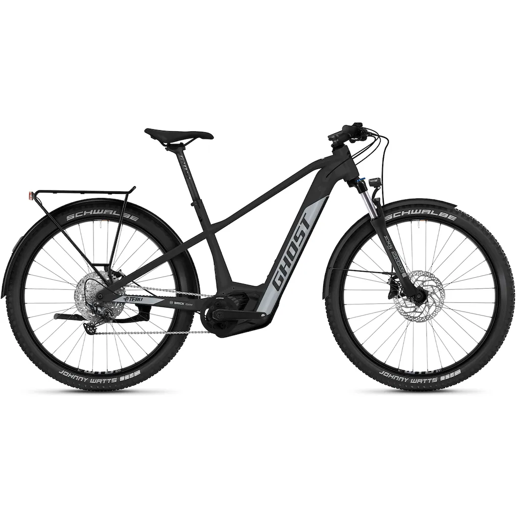 Ghost E-Bike »E-Teru B Advanced EQ« 12 Gang Shimano SLX RD-M7100 Mittelmotor 250 W Pedelec Elektrofahrrad für Damen u. Herren MTB Mountainbike