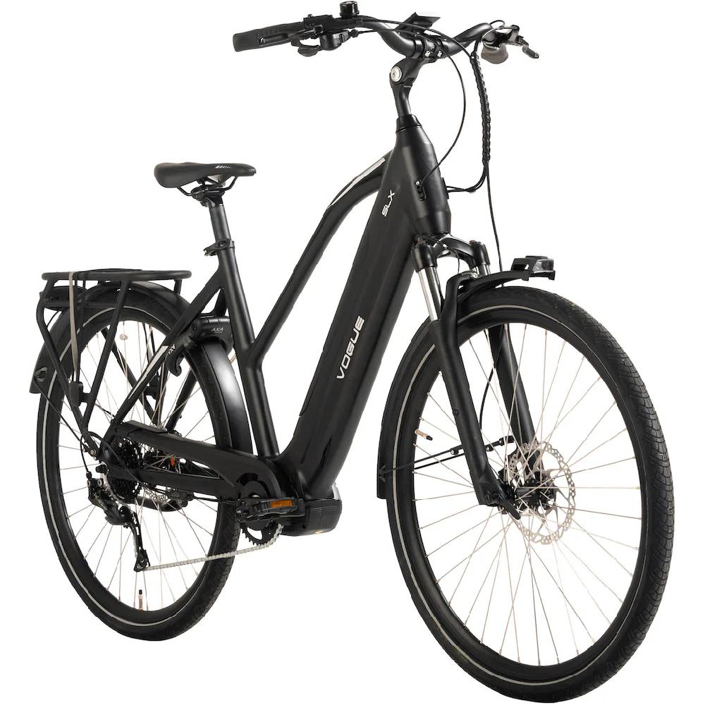 VOGUE BIKE E-Bike »SLX« 9 Gang Shimano Alivio Mittelmotor 250 W Pedelec Elektrofahrrad für Damen u. Herren Cityrad Online Shopping