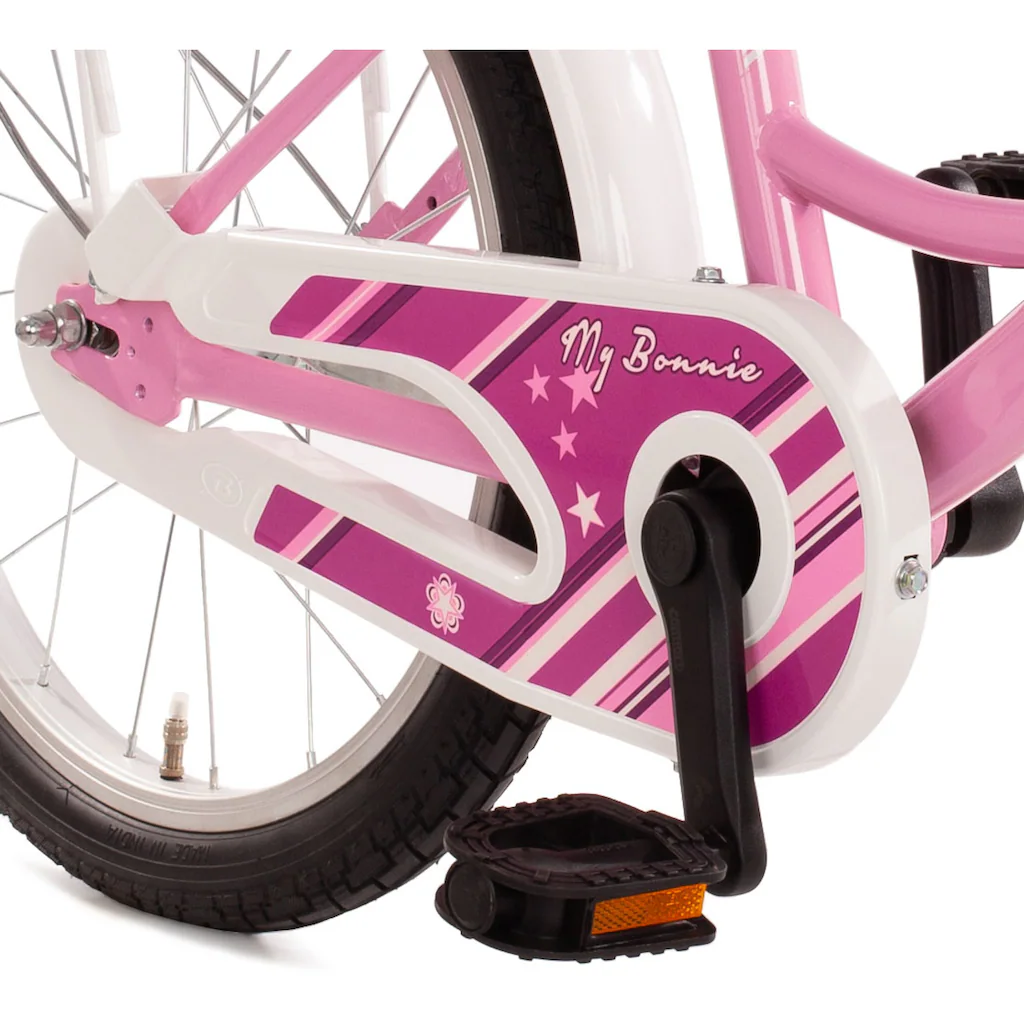 Bachtenkirch Kinderfahrrad »"MY BONNIE" rosa/ weiß« 1 Gang ohne Schaltung Saisonschlussverkauf