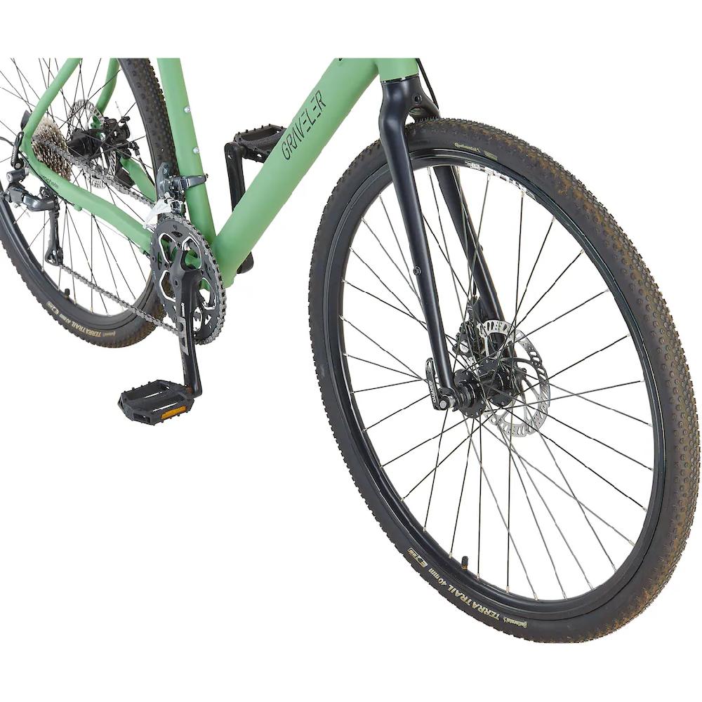 Prophete Gravelbike »Prohete Graveler« 16 Gang Shimano Claris Schaltwerk Kettenschaltung auf Rechnung Lagerräumung