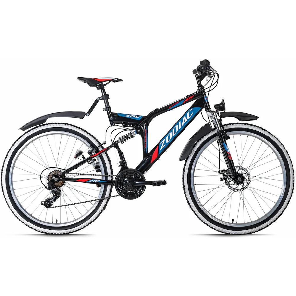 KS Cycling Mountainbike »Zodiac« 21 Gang Shimano Tourney Schaltwerk Kettenschaltung für Damen und Herren Kettenschaltung auf Rechnung online bestellen