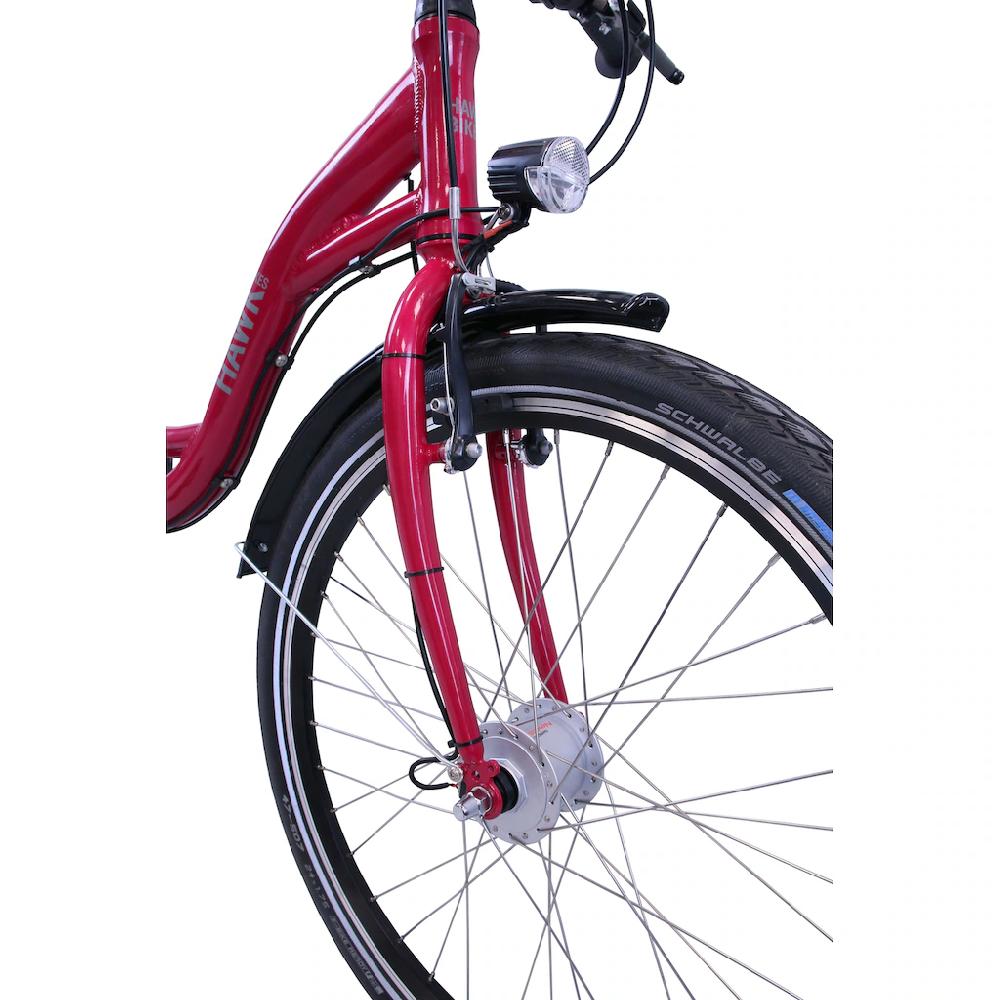 HAWK Bikes Jugendfahrrad »City Wave GIRLS« 3 Gang Shimano Nexus 3-Gang Schaltwerk für Damen auf Rechnung bestellen Kauf eins, bekomm eins gratis