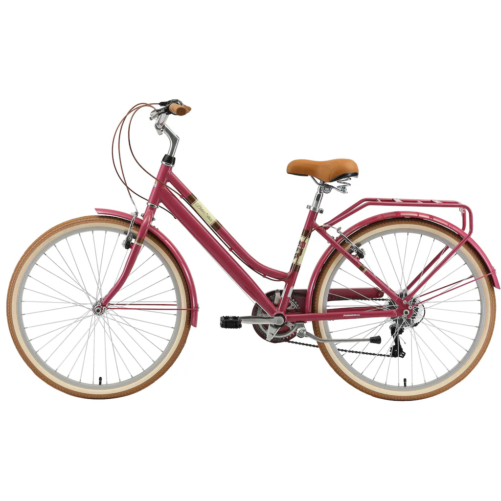 Bikestar Cityrad 7 Gang Shimano RD-TY21 Schaltwerk Kettenschaltung für Damen Kettenschaltung auf Rechnung kaufen Sonderangebote