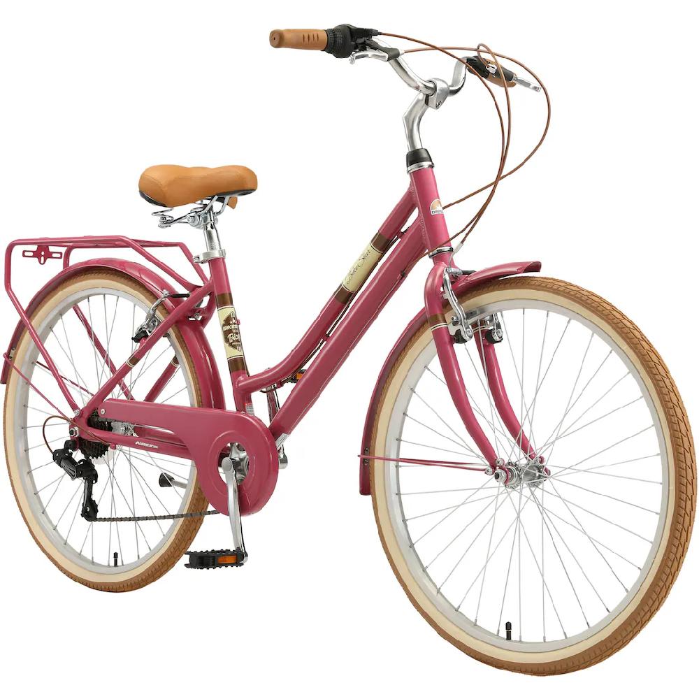 Bikestar Cityrad 7 Gang Shimano RD-TY21 Schaltwerk Kettenschaltung für Damen Kettenschaltung auf Rechnung kaufen Sonderangebote