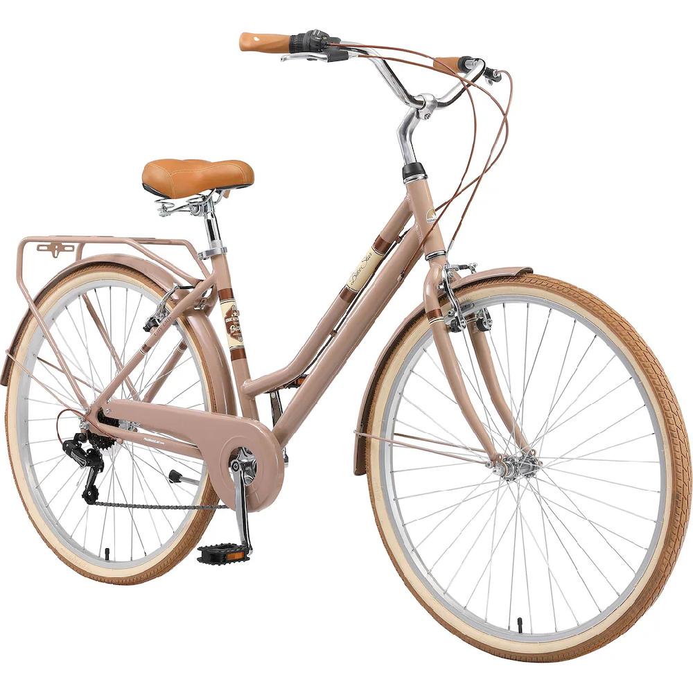 Bikestar Cityrad 7 Gang Shimano RD-TY21 Schaltwerk Kettenschaltung für Damen Kettenschaltung auf Rechnung bestellen Tiefpreis