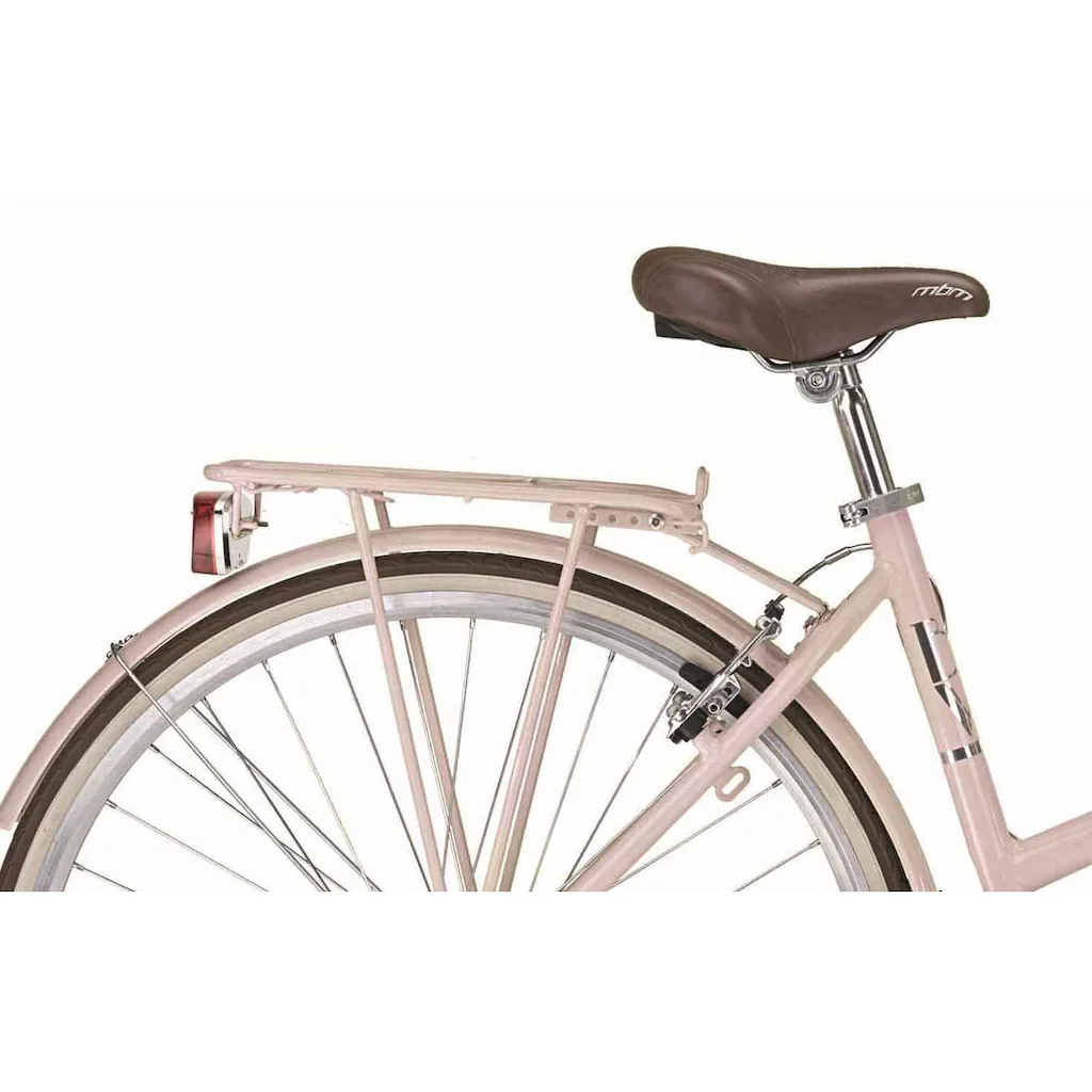 MBM Trekkingrad »New Boulevard« 18 Gang Shimano TY300 Schaltwerk Kettenschaltung für Damen Kettenschaltung Letzte 2 Tage