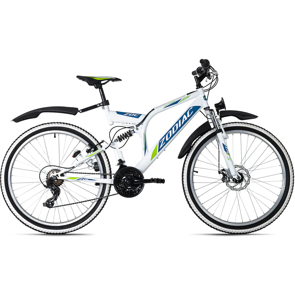 KS Cycling Mountainbike »Zodiac« 21 Gang Shimano Tourney Schaltwerk Kettenschaltung für Damen und Herren Kettenschaltung auf Rechnung online bestellen