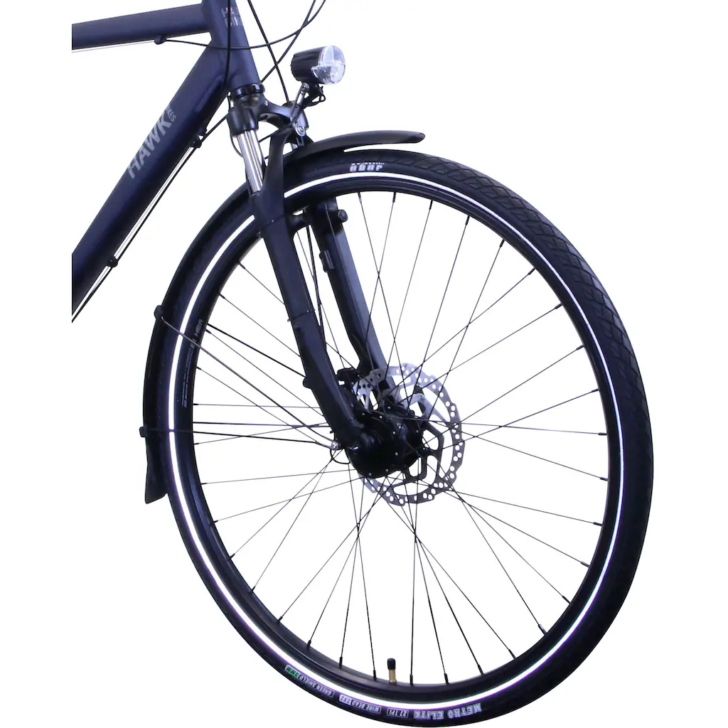 HAWK Bikes Trekkingrad »Trekking Gent Deluxe Plus Ocean Blue« 20 Gang Shimano Shimano CUES Schaltwerk für Herren auf Rechnung online kaufen 50% Rabatt mit kostenlosem Versand