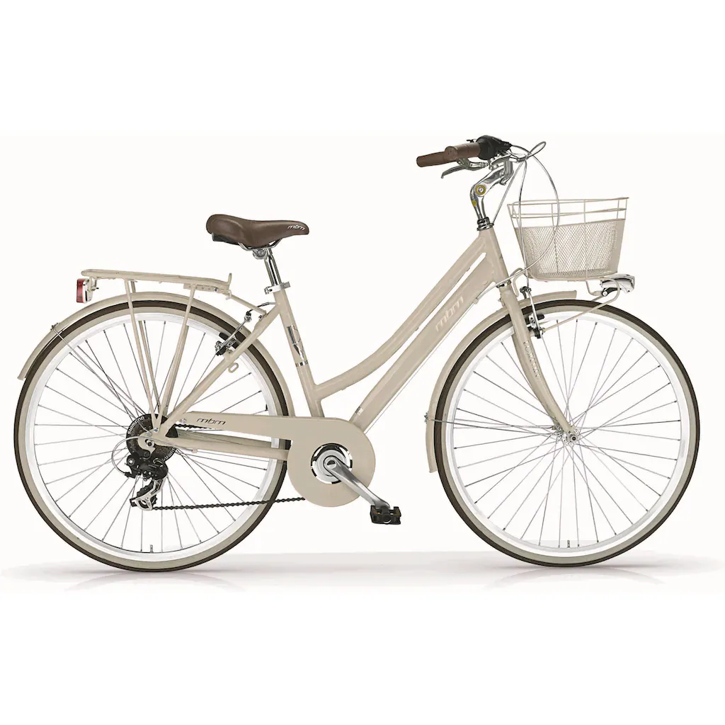 MBM Trekkingrad »New Boulevard« 18 Gang Shimano TY300 Schaltwerk Kettenschaltung für Damen Kettenschaltung auf Rechnung bestellen