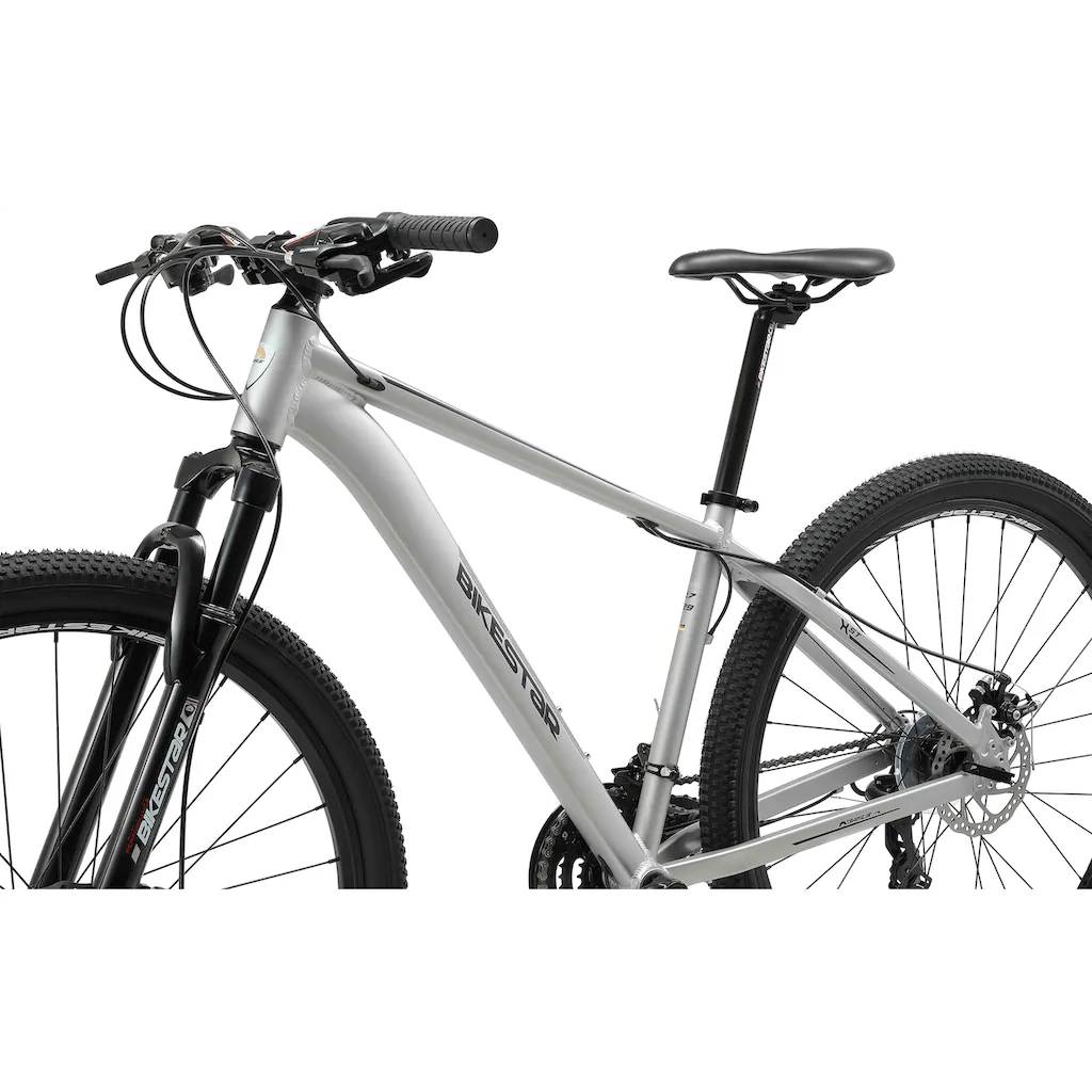 Bikestar Mountainbike 21 Gang Shimano RD-TY300 Schaltwerk Kettenschaltung für Damen und Herren Kettenschaltung zollfrei