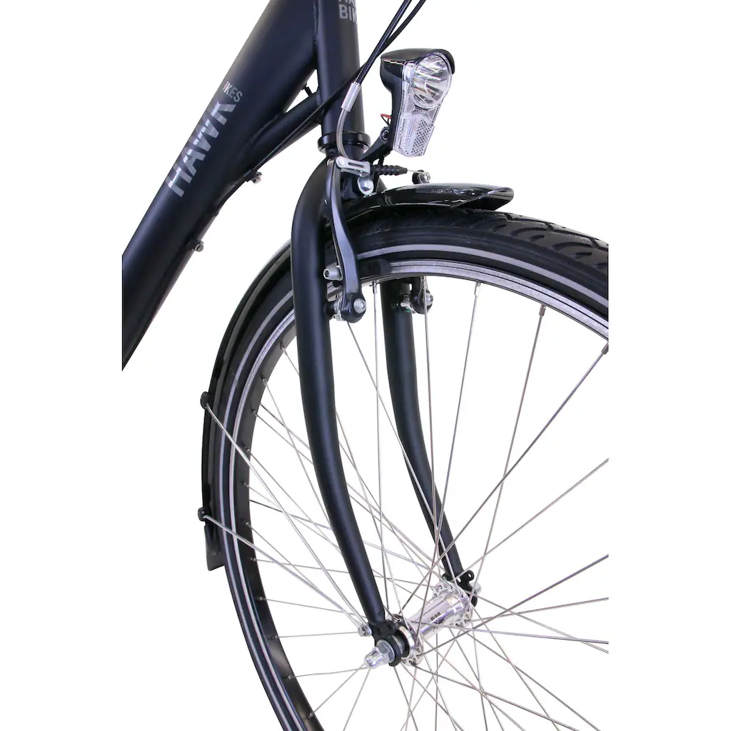 HAWK Bikes Cityrad »City Wave Premium Plus Black« 3 Gang Shimano Nexus Schaltwerk für Damen und Herren Hotsell