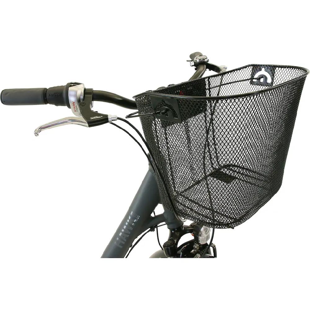 HAWK Bikes Cityrad »City Wave Deluxe Plus Grey« 7 Gang Shimano Nexus Schaltwerk für Damen und Herren Großer Ausverkauf