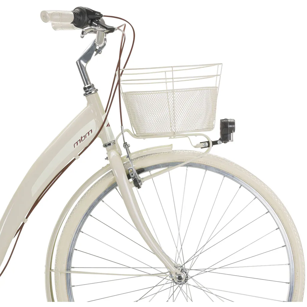 MBM Cityrad »NEW Primavera« 6 Gang Shimano TY300 Schaltwerk Kettenschaltung für Damen Kettenschaltung Flash Sale