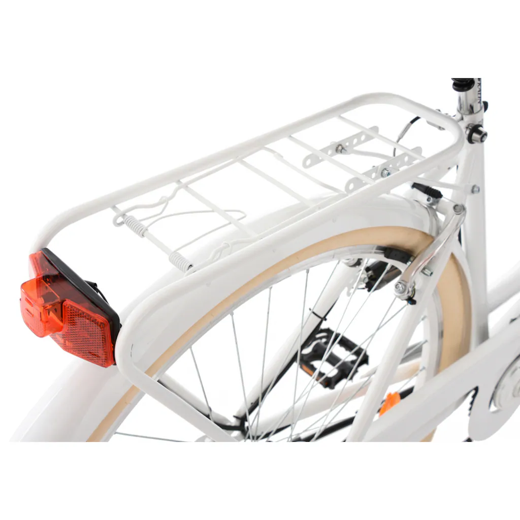 KS Cycling Cityrad »Balloon« 6 Gang Shimano Tourney RD-TZ 50 Schaltwerk Kettenschaltung für Damen Kettenschaltung auf Rechnung online kaufen Black Friday