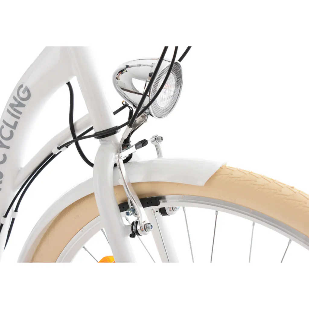 KS Cycling Cityrad »Balloon« 6 Gang Shimano Tourney RD-TZ 50 Schaltwerk Kettenschaltung für Damen Kettenschaltung auf Rechnung online kaufen Black Friday