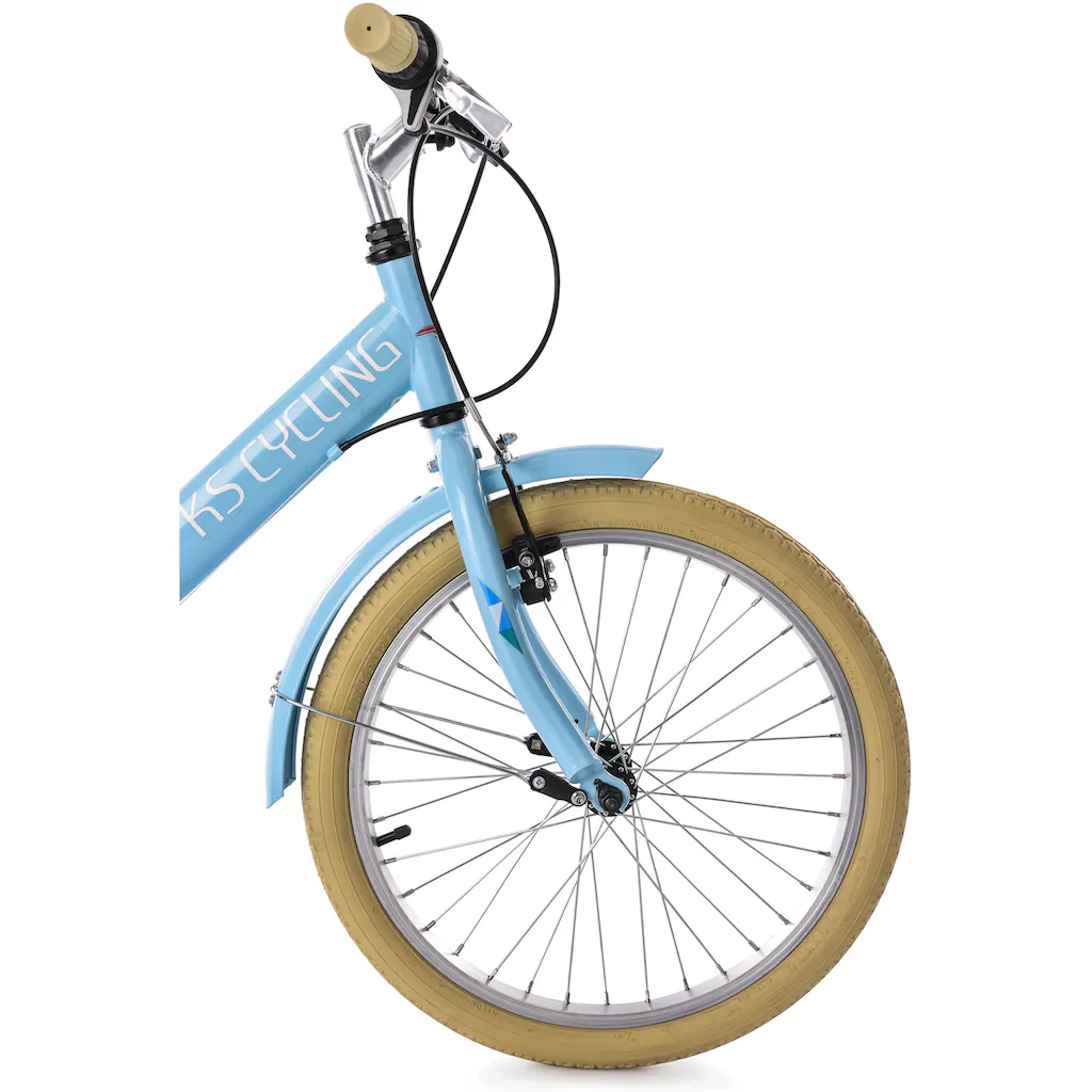 KS Cycling Jugendfahrrad »Toscana« 6 Gang Shimano Tourney Schaltwerk Kettenschaltung für Damen und Herren Kettenschaltung Blitzangebot