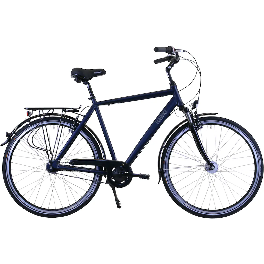 HAWK Bikes Cityrad »Gent Deluxe« 7 Gang Shimano Nabenschaltung für Herren Nabenschaltung auf Rechnung online bestellen