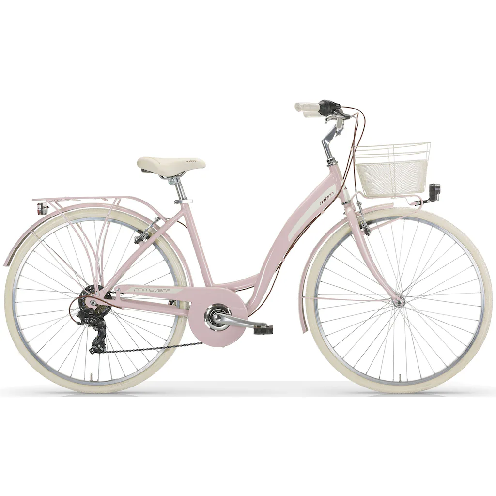 MBM Cityrad »NEW Primavera« 6 Gang Shimano TY300 Schaltwerk Kettenschaltung für Damen Kettenschaltung auf Rechnung online kaufen Letzte 2 Tage