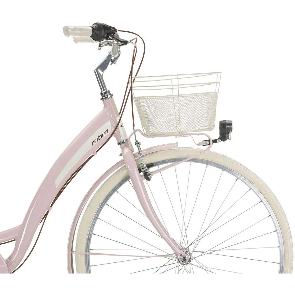 MBM Cityrad »NEW Primavera« 6 Gang Shimano TY300 Schaltwerk Kettenschaltung für Damen Kettenschaltung auf Rechnung online kaufen Letzte 2 Tage